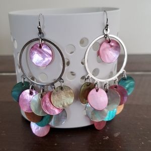 Lia Sophia Fruity Pebbles Chandelier Earrings